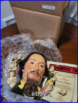 Royal Doulton Charles Dickens D6939, Ltd Ed 389/2500, never displayed, with CoA