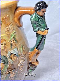 Royal Doulton Charles Dickens Jug Character Pitcher Pascoe 10.5 Signed Noke
