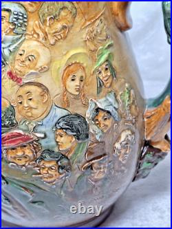 Royal Doulton Charles Dickens Jug Character Pitcher Pascoe 10.5 Signed Noke