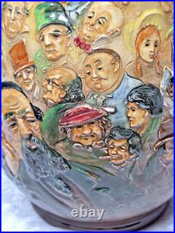 Royal Doulton Charles Dickens Jug Character Pitcher Pascoe 10.5 Signed Noke