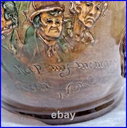Royal Doulton Charles Dickens Jug Character Pitcher Pascoe 10.5 Signed Noke