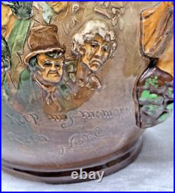 Royal Doulton Charles Dickens Jug Character Pitcher Pascoe 10.5 Signed Noke