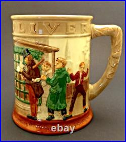 Royal Doulton Charles Dickens Oliver Twist Story Tankard Mug 1949