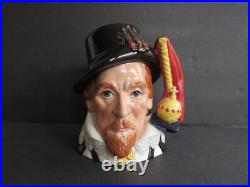 Royal Doulton Classics KING JAMES I D7181 Large Character Toby Jug COA