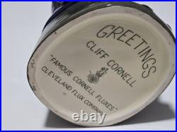 Royal Doulton Cliff Cornell Vtg Large Toby Jug Famous Cornell Fluxes 9 Rare