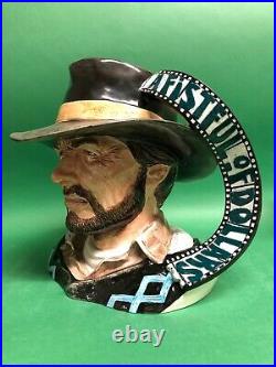 Royal Doulton Clint Eastwood 1989 Prototype Character Jug Museum sale