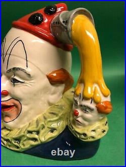 Royal Doulton Clown with Bucket 1988 Prototype Character Jug Museum sale