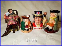 Royal Doulton Collection- D6070, D6108, HN2162, John bull Beam