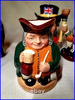 Royal Doulton Collection- D6070, D6108, HN2162, John bull Beam