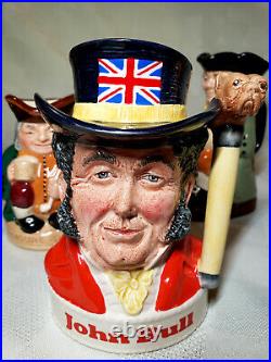 Royal Doulton Collection- D6070, D6108, HN2162, John bull Beam