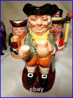 Royal Doulton Collection- D6070, D6108, HN2162, John bull Beam