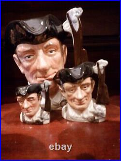 Royal Doulton Colonial Williamsburg Toby Character Jugs Complete Set of 21