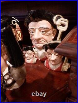 Royal Doulton Colonial Williamsburg Toby Character Jugs Complete Set of 21