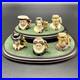 Royal Doulton Complete Set Of Kings & Queens Of The Realm Tiny Tobies No 849 COA