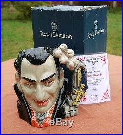 Royal Doulton Count Dracula D7053 Large Character Jug