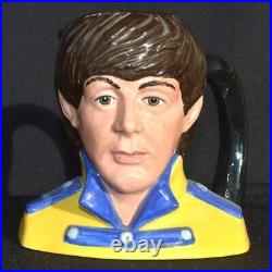 Royal Doulton D6724 Paul McCartney Mid-Size Character Jug Beatles Collection