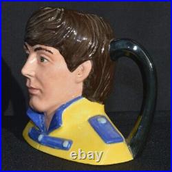 Royal Doulton D6724 Paul McCartney Mid-Size Character Jug Beatles Collection