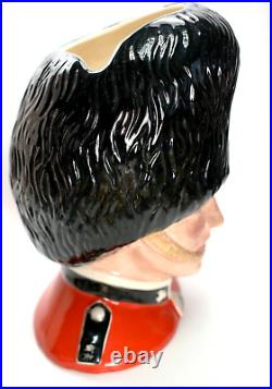 Royal Doulton D6755 Character Jug Toby The Guardsman of British Royalty