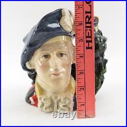 Royal Doulton D6858 BONNIE PRINCE CHARLIE Character Toby Jug Figurine 1989