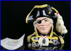 Royal Doulton D6932 Vice-Admiral Lord Nelson Character Jug Of The Year