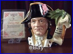 Royal Doulton D6967 Captain Bligh 1995 Large Character Jug Of The Year