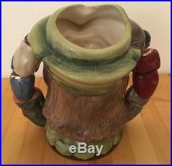 Royal Doulton D6998 Robin Hood Large Two-Handled Toby Character Jug with COA