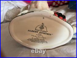 Royal Doulton D7023 Albert Einstein 1995 Large 7 Character Jug NIB