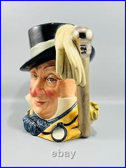 Royal Doulton D7040 Mr. Micawber Toby Character Jug Mug Limited Edition #620