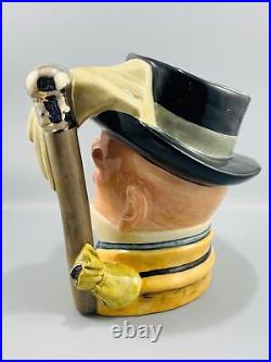 Royal Doulton D7040 Mr. Micawber Toby Character Jug Mug Limited Edition #620