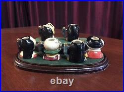 Royal Doulton D7041 D7046 Henry VIII Six Wives Tiny Character Jug Collection