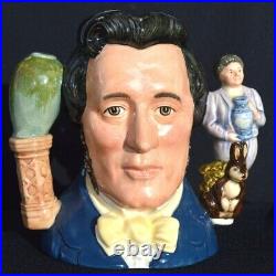 Royal Doulton D7054 SIR HENRY DOULTON Large Two-Handled Character Jug LE 1997