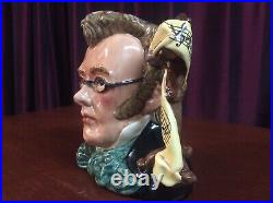 Royal Doulton D7056 Schubert Large Character Jug Great Composers