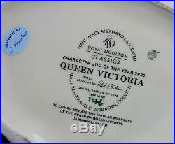 Royal Doulton D7152 Queen Victoria Limited Edition Character Jug Of The Year