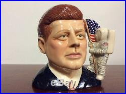 Royal Doulton D77246 President John F. Kennedy Large Character Jug