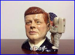 Royal Doulton D77246 President John F. Kennedy Large Character Jug