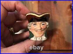 Royal Doulton Diamond Anniversary Tinies Toby Jug Set 6 Limited Edition Mint