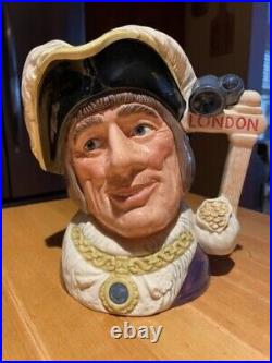 Royal Doulton Dick Whittington Limited Edition Large Size Character Jug