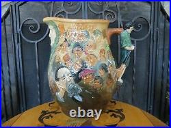 Royal Doulton Dickens Dream Characters' List Presentation Jug Pitcher Noke 1933