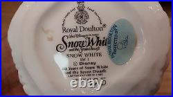 Royal Doulton Disney Snow White and The Seven Dwarfs Ltd Ed # 225 Complete Set