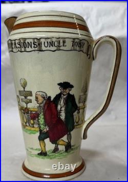 Royal Doulton Diversions Of Uncle Toby Series- 7.5 Water Pitcher