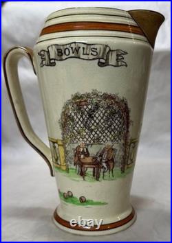 Royal Doulton Diversions Of Uncle Toby Series- 7.5 Water Pitcher