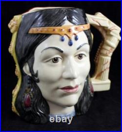 Royal Doulton Double Sided Jug Star Crossed Lovers D6787 Samson and Delilah