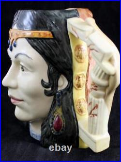 Royal Doulton Double Sided Jug Star Crossed Lovers D6787 Samson and Delilah