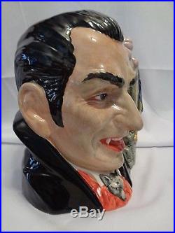 Royal Doulton Dracula 1997 Character Jug of the Year D7053 COA