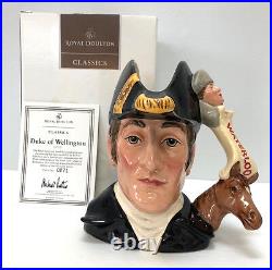 Royal Doulton Duke of Wellington Character Jug D7170 Large Limited Ed Signed