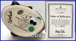 Royal Doulton Duke of Wellington Character Jug D7170 Large Limited Ed Signed