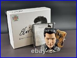 Royal Doulton ELVIS JAILHOUSE ROCK (EP14) 30 Year Comm. Character Jug +Box 2005