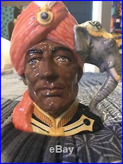 Royal Doulton Elephant Trainer Character Jug Large 7 Excellent Condition