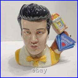Royal Doulton Elvis Jug All Shook Up Heartbreak Hotel New NO Box NO COA # 0814
