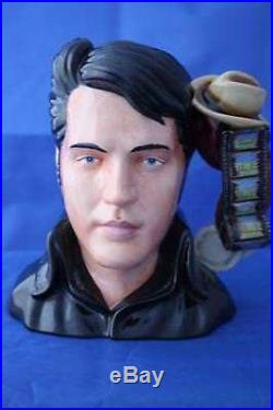 Royal Doulton Elvis Presley'stand Up' Character Toby Jug Ep5 L/e New & Boxed